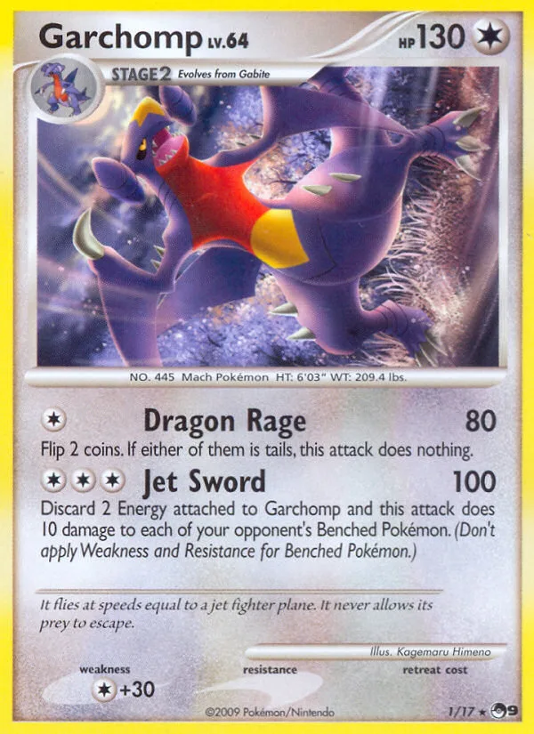Garchomp, POP Series 9 #1/17