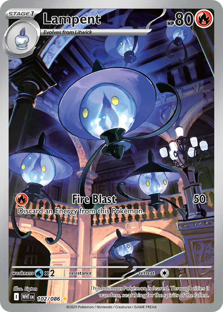 Lampent, White Flare #102/086