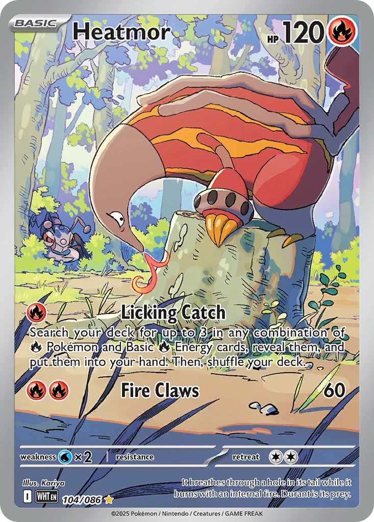 Heatmor, White Flare #104/086