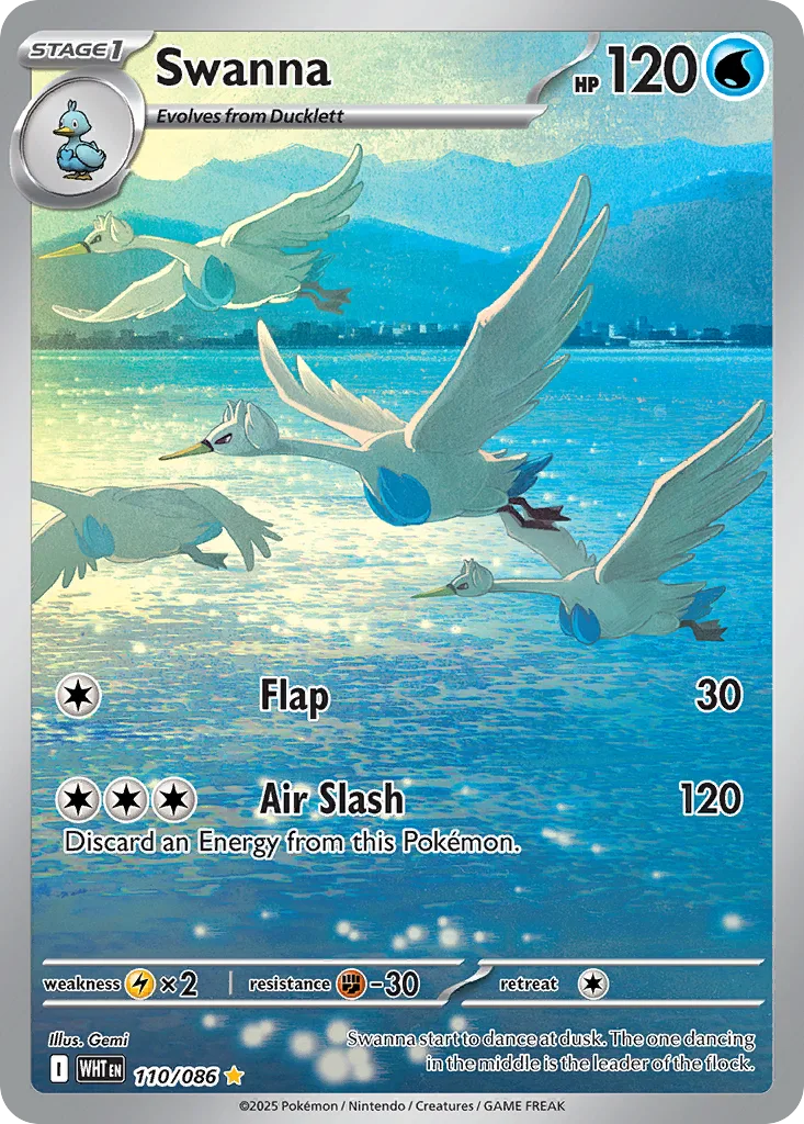 Swanna, White Flare #110/086