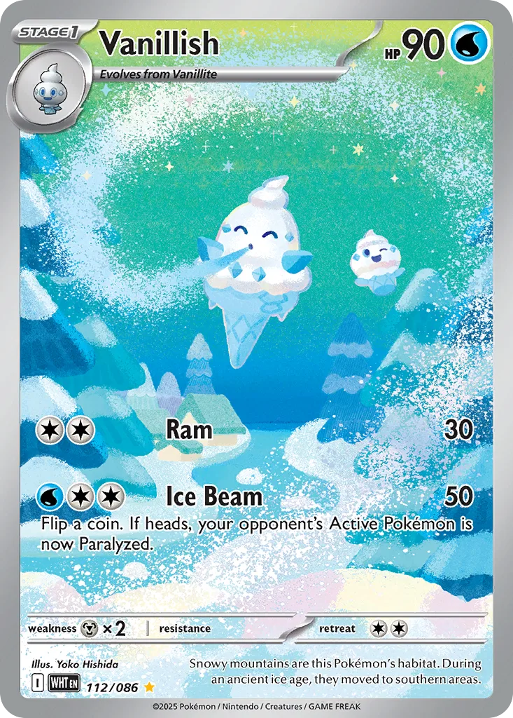 Vanillish, White Flare #112/086