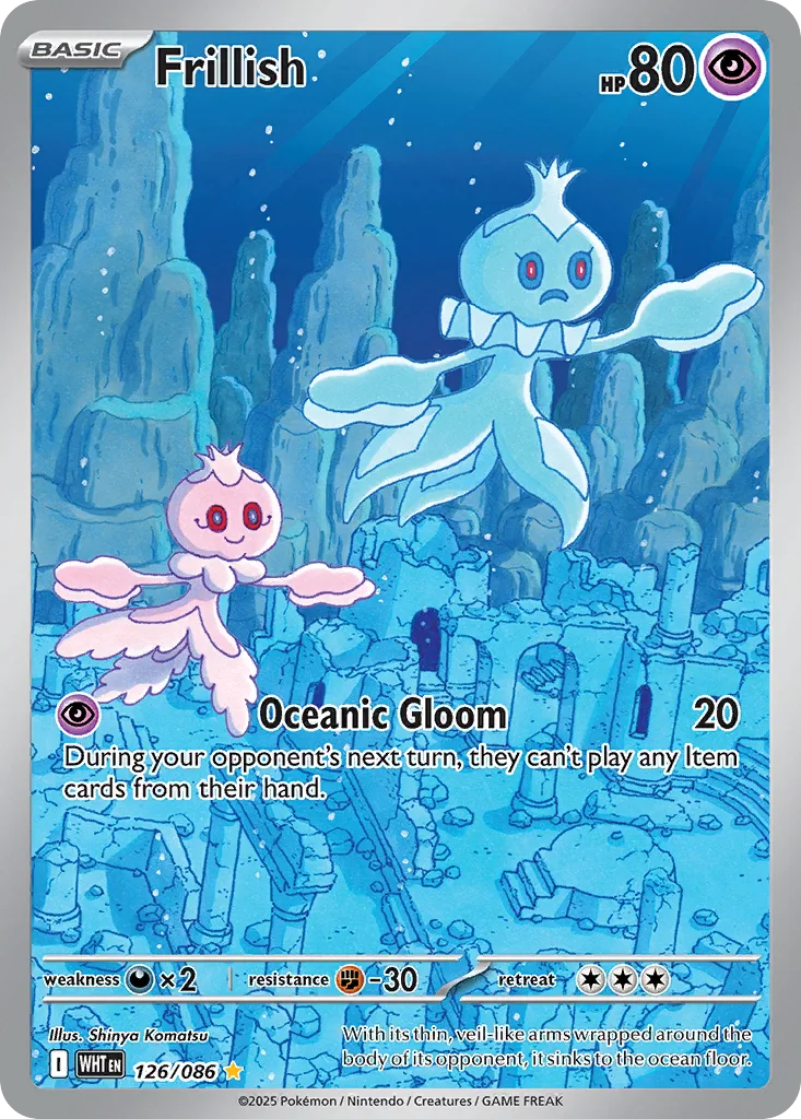 Frillish, White Flare #126/086