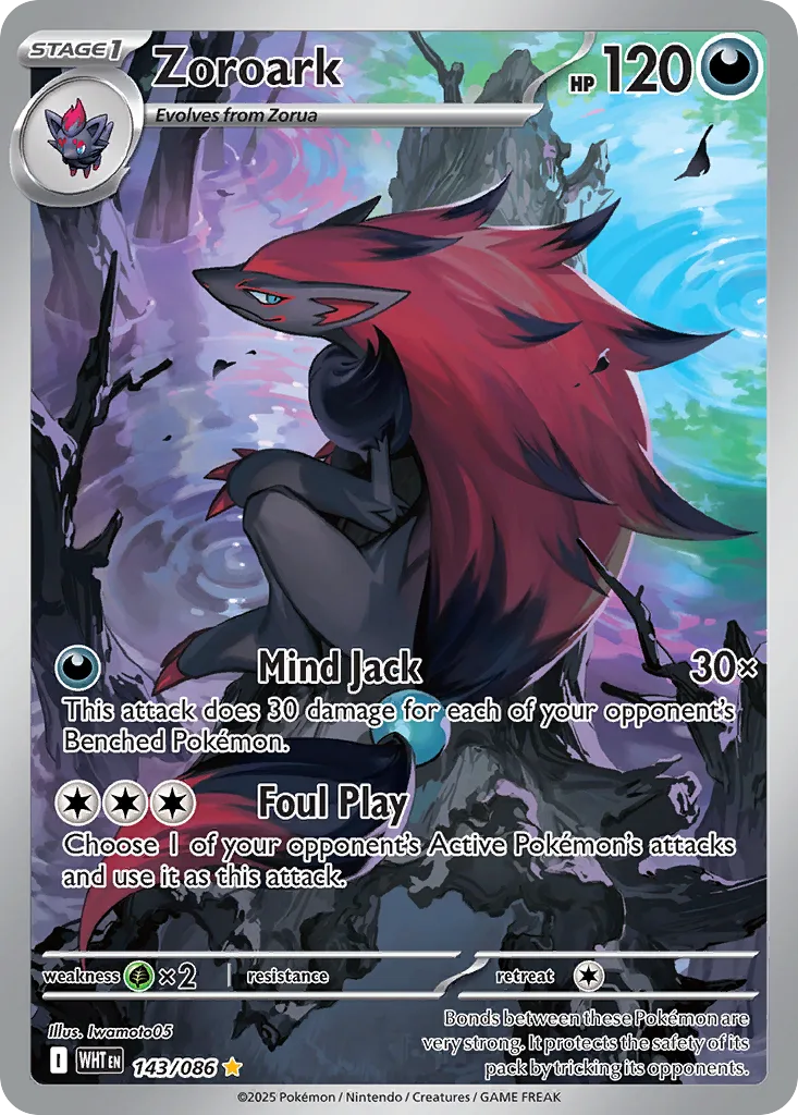 Zoroark, White Flare #143/086