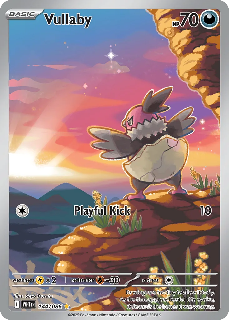 Vullaby, White Flare #144/086
