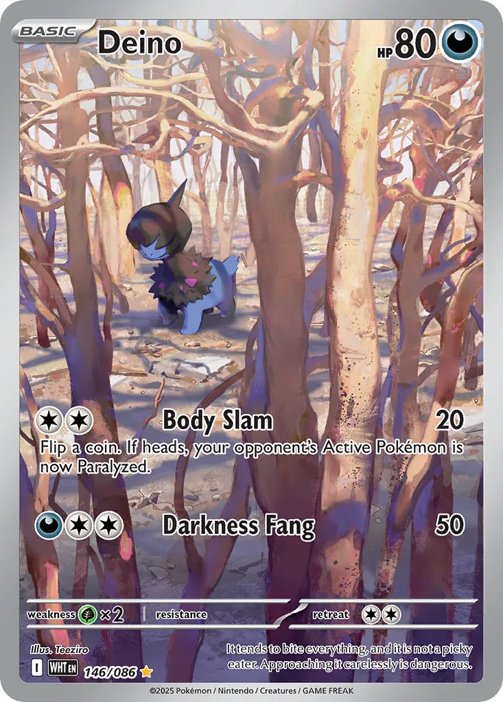 Deino, White Flare #146/086