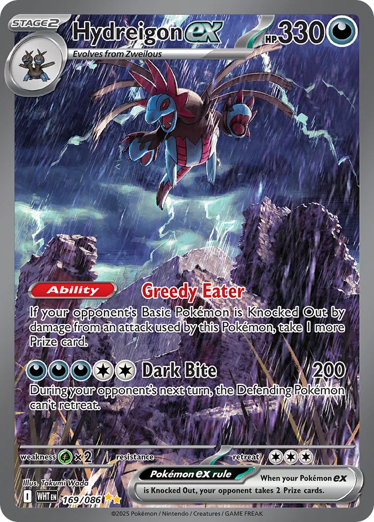 Hydreigon ex, White Flare #169/086