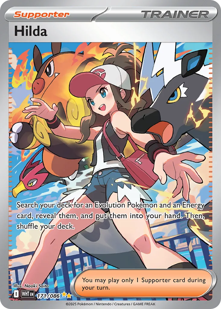 Hilda, White Flare #171/086