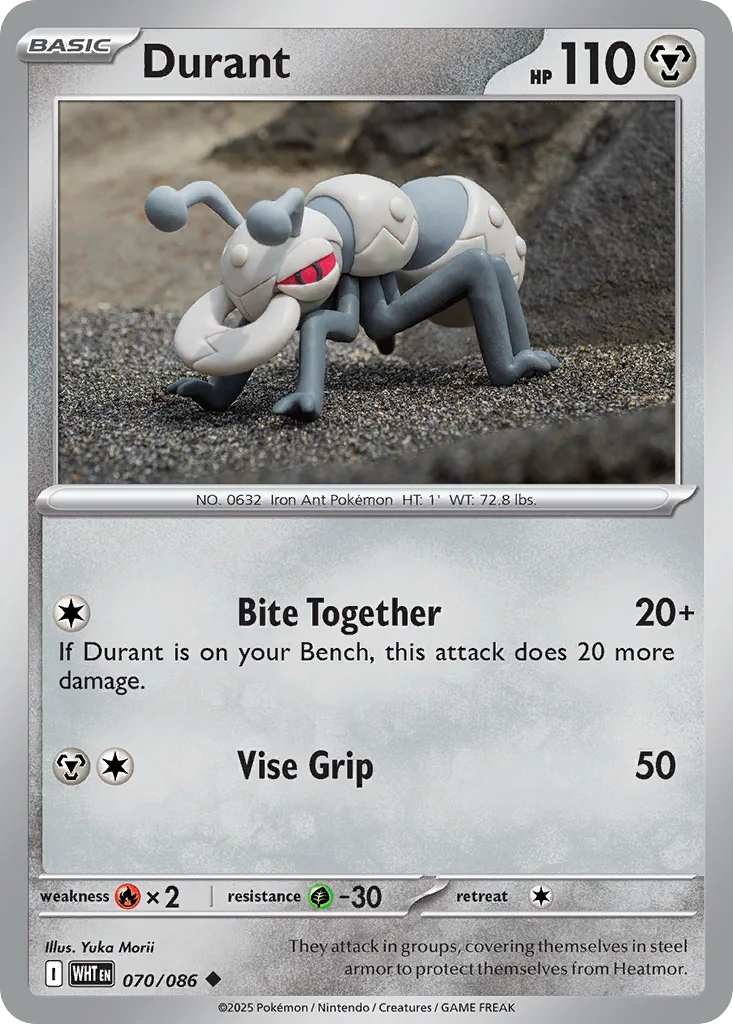 Durant, White Flare #070/086