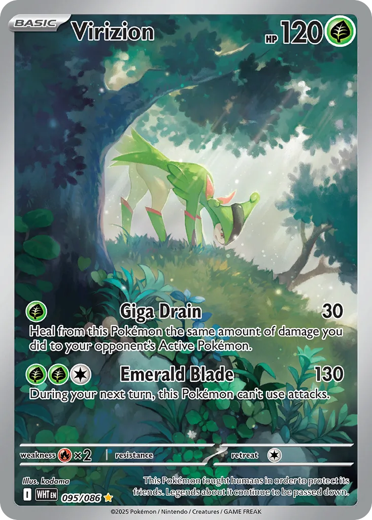 Virizion, White Flare #095/086