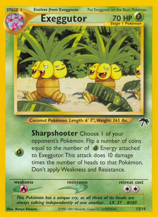 Exeggutor, Southern Islands #13/18