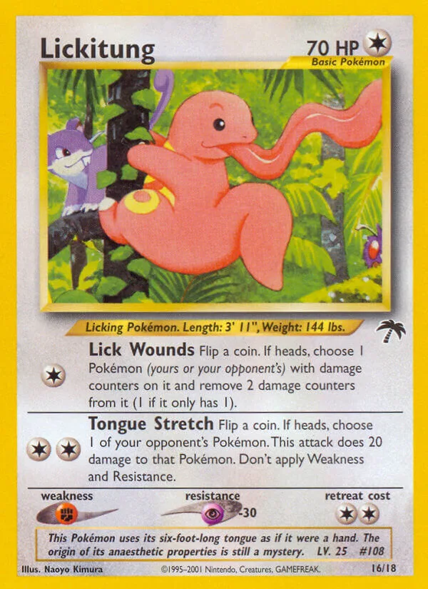 Lickitung, Southern Islands #16/18