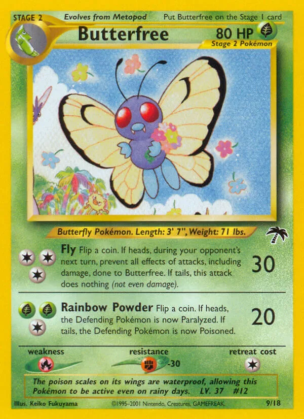 Butterfree, Southern Islands #9/18