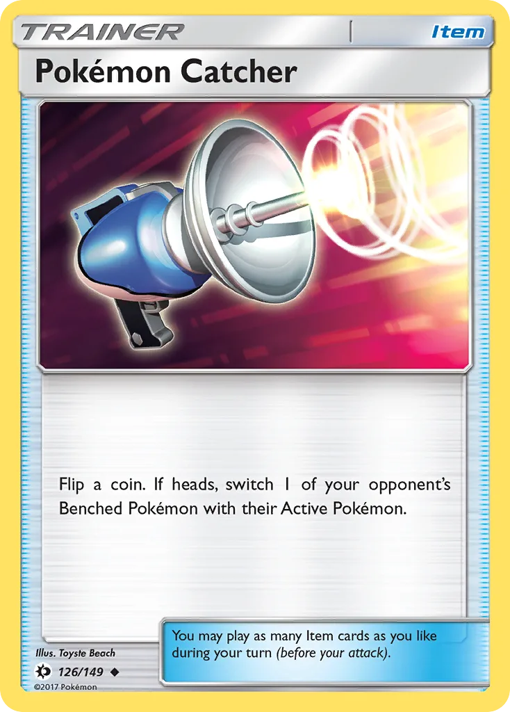 Pokémon Catcher, Sun & Moon #126/149
