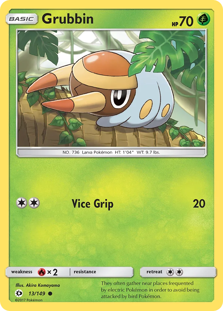 Grubbin, Sun & Moon #13/149