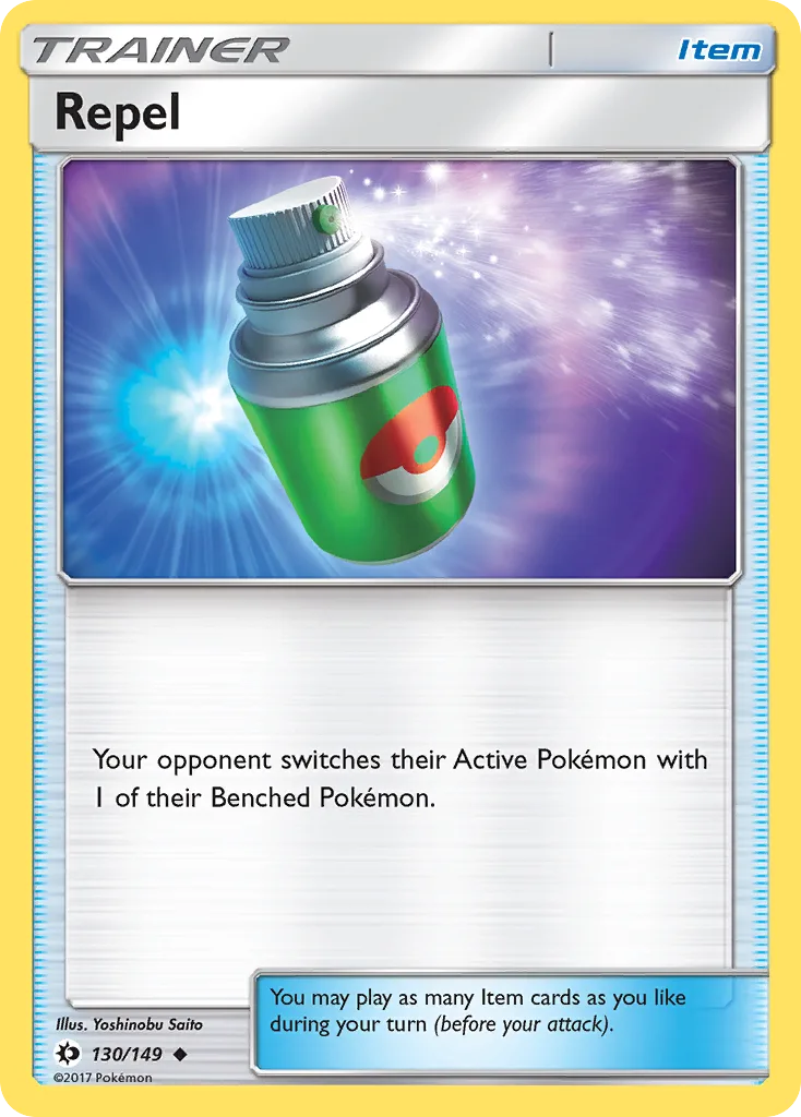 Repel, Sun & Moon #130/149