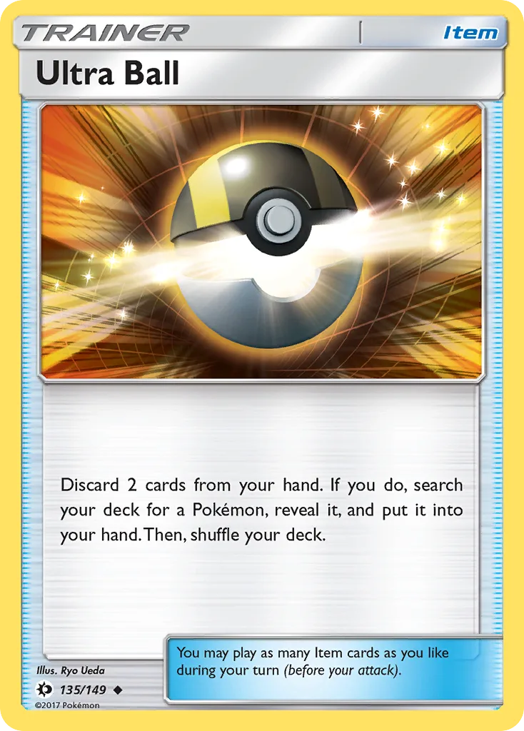 Ultra Ball, Sun & Moon #135/149