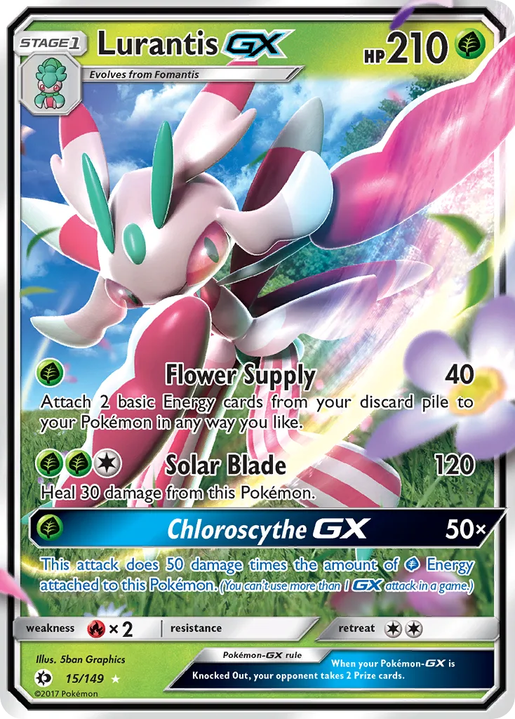 Lurantis-GX, Sun & Moon #15/149