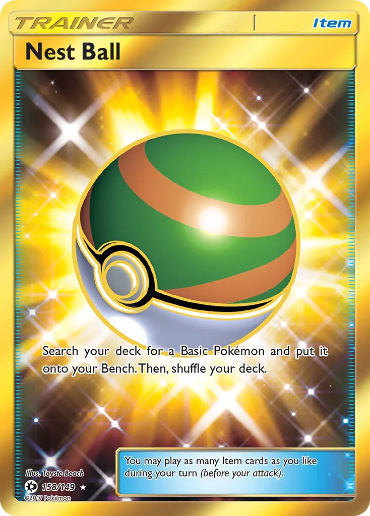 Nest Ball, Sun & Moon #158/149