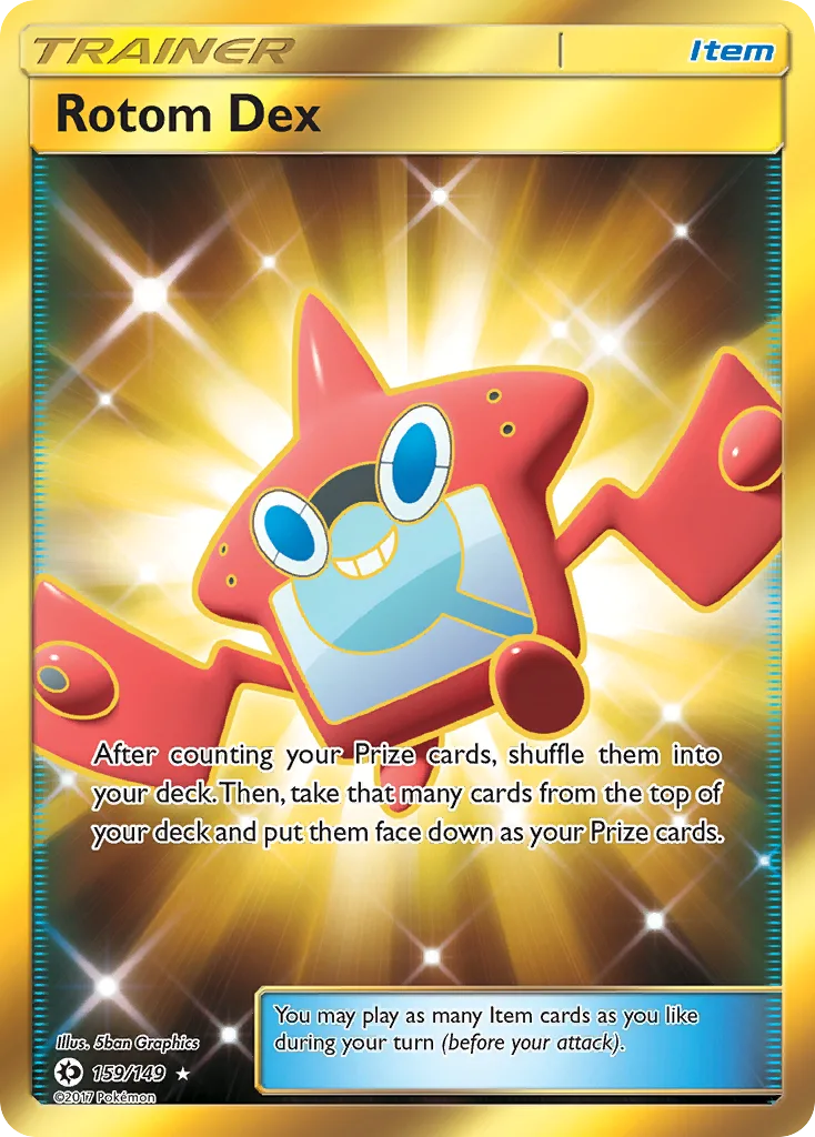 Rotom Dex, Sun & Moon #159/149