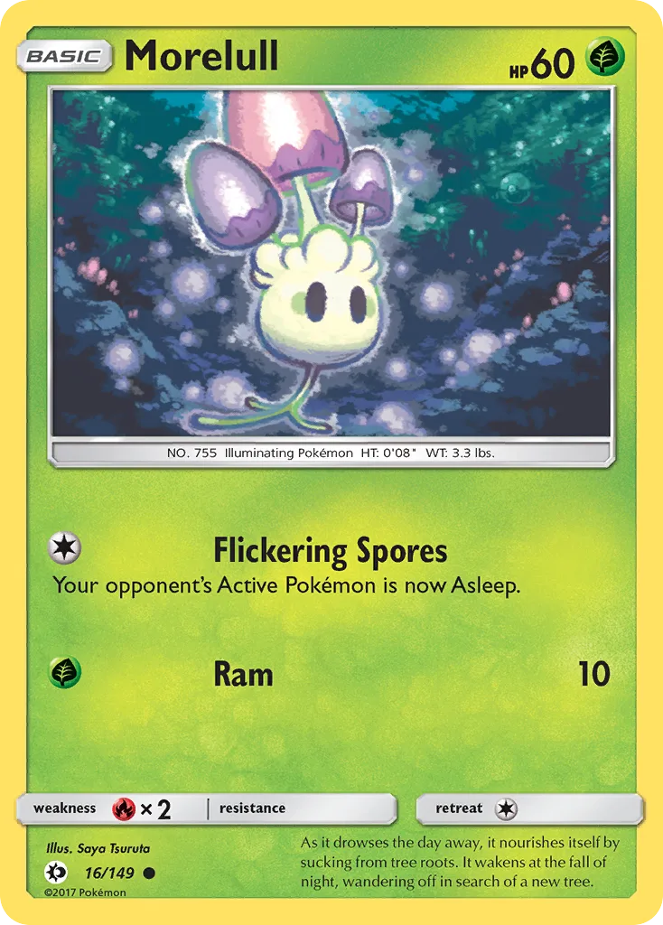 Morelull, Sun & Moon #16/149
