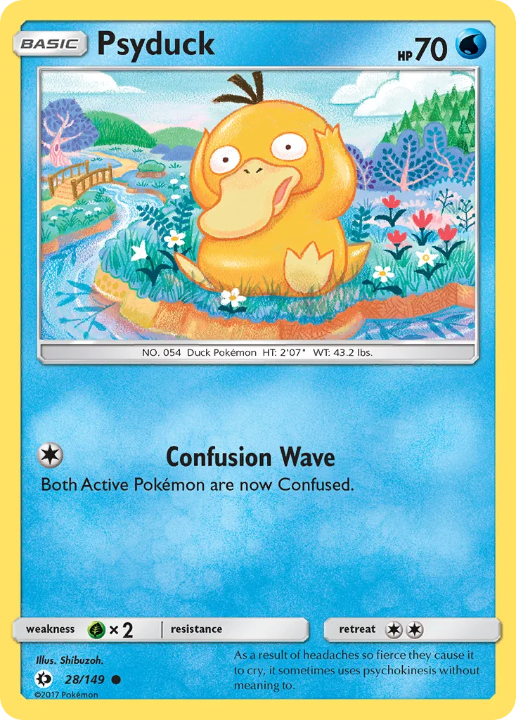 Psyduck, Sun & Moon #28/149