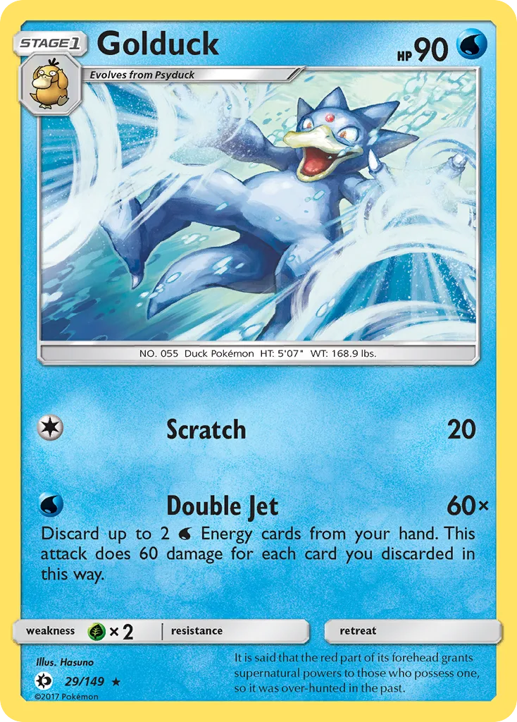 Golduck, Sun & Moon #29/149