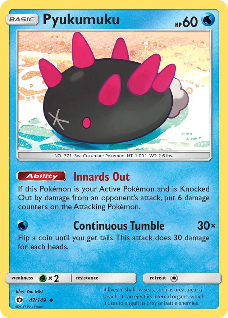 Pyukumuku, Sun & Moon #47/149