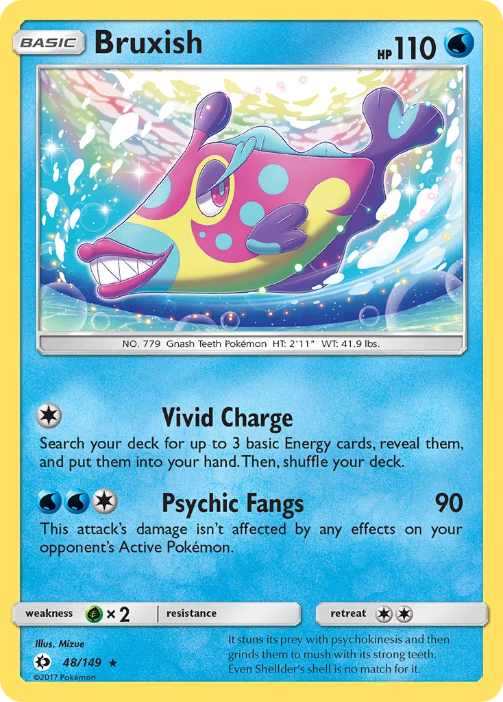 Bruxish, Sun & Moon #48/149