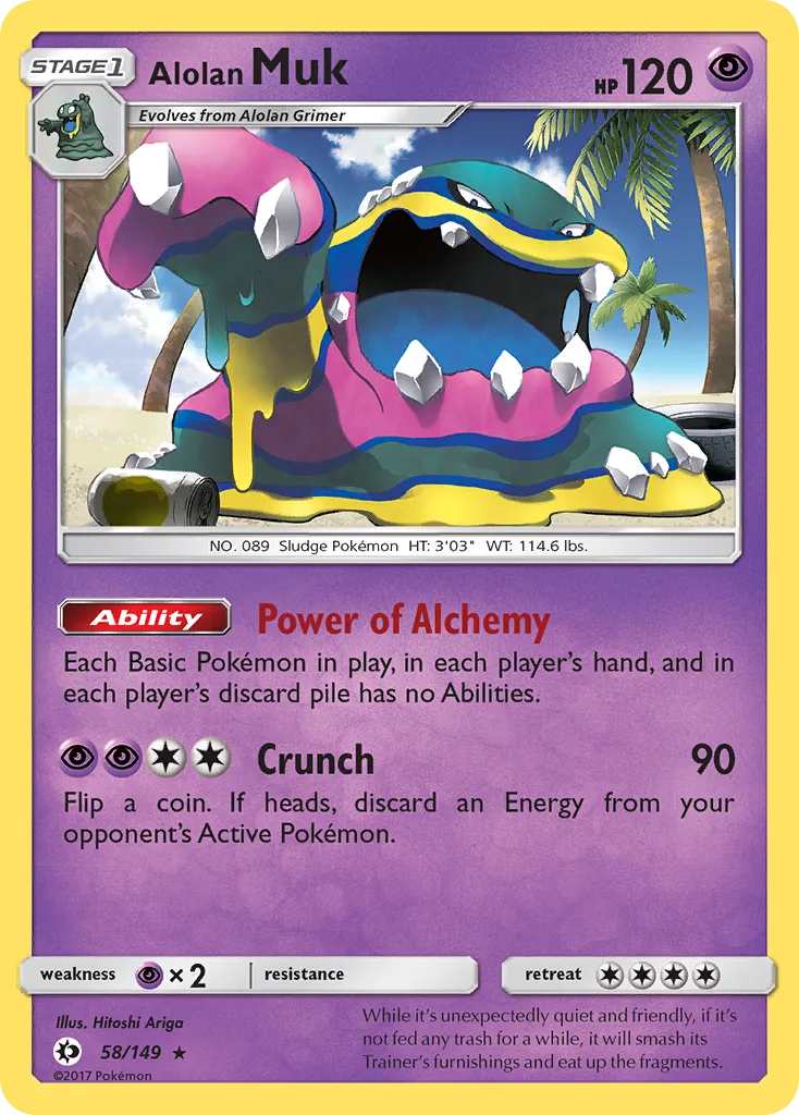 Alolan Muk, Sun & Moon #58/149