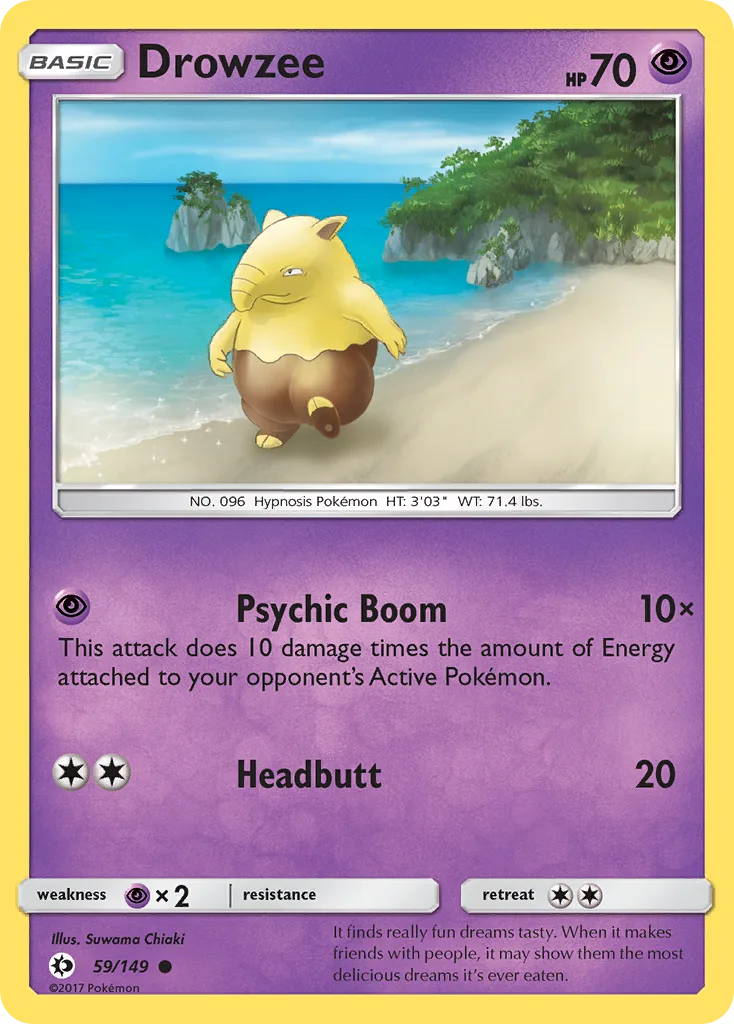 Drowzee, Sun & Moon #59/149