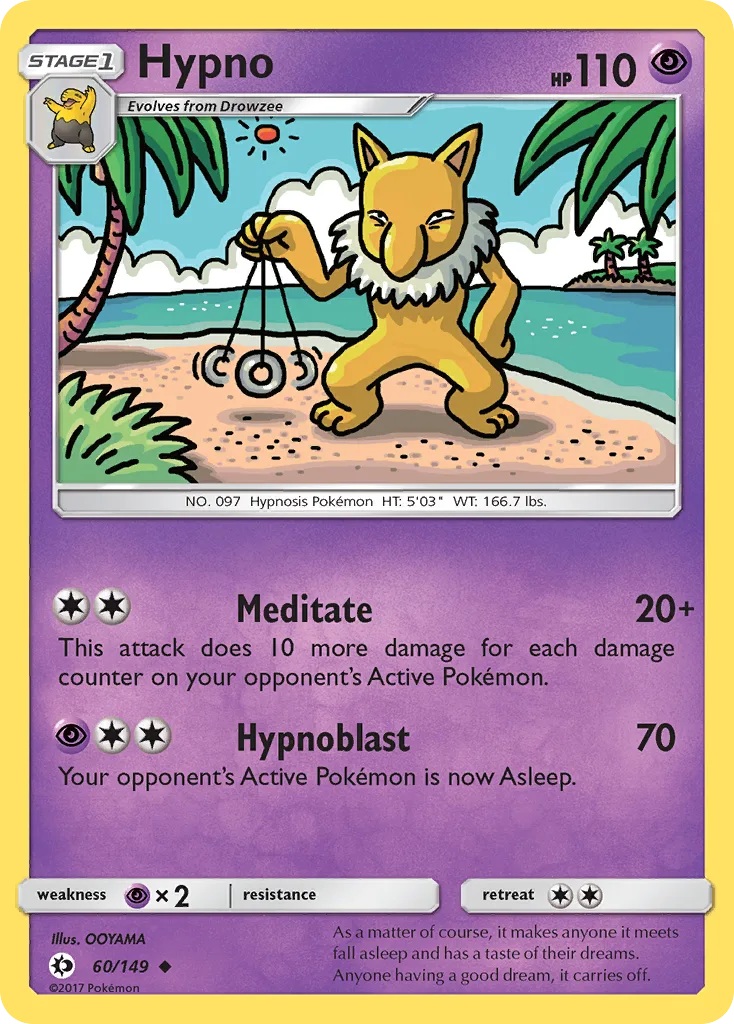 Hypno, Sun & Moon #60/149