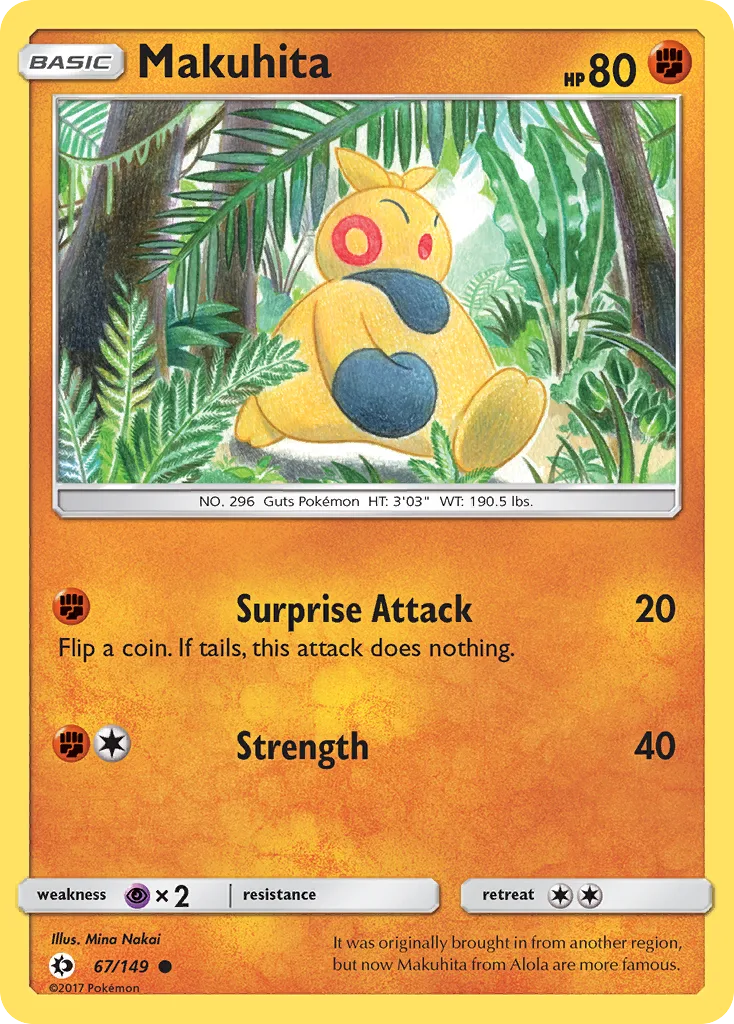 Makuhita, Sun & Moon #67/149