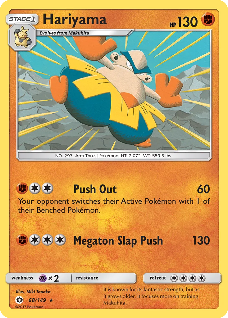 Hariyama, Sun & Moon #68/149