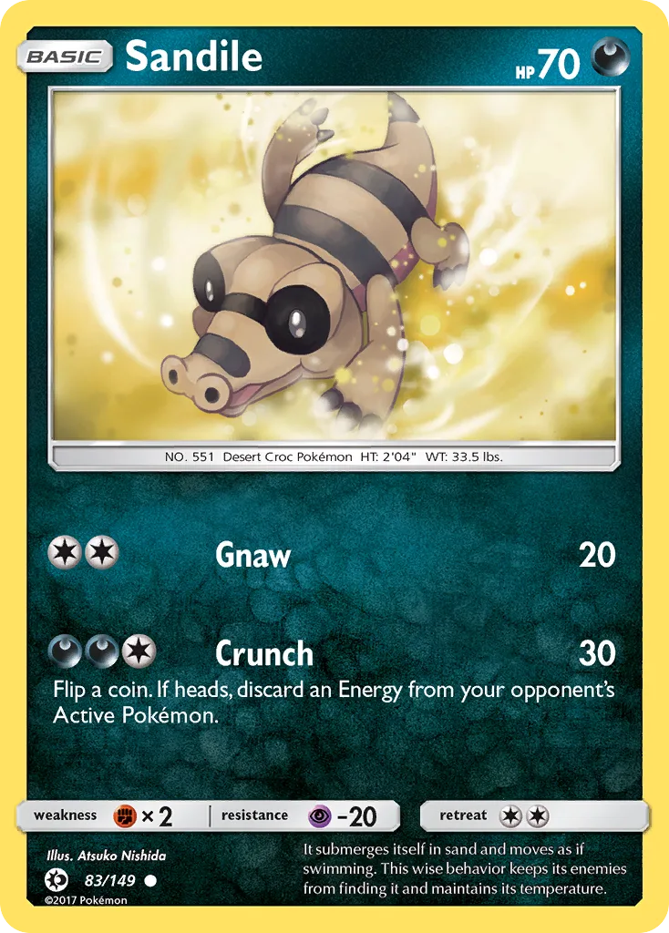 Sandile, Sun & Moon #83/149