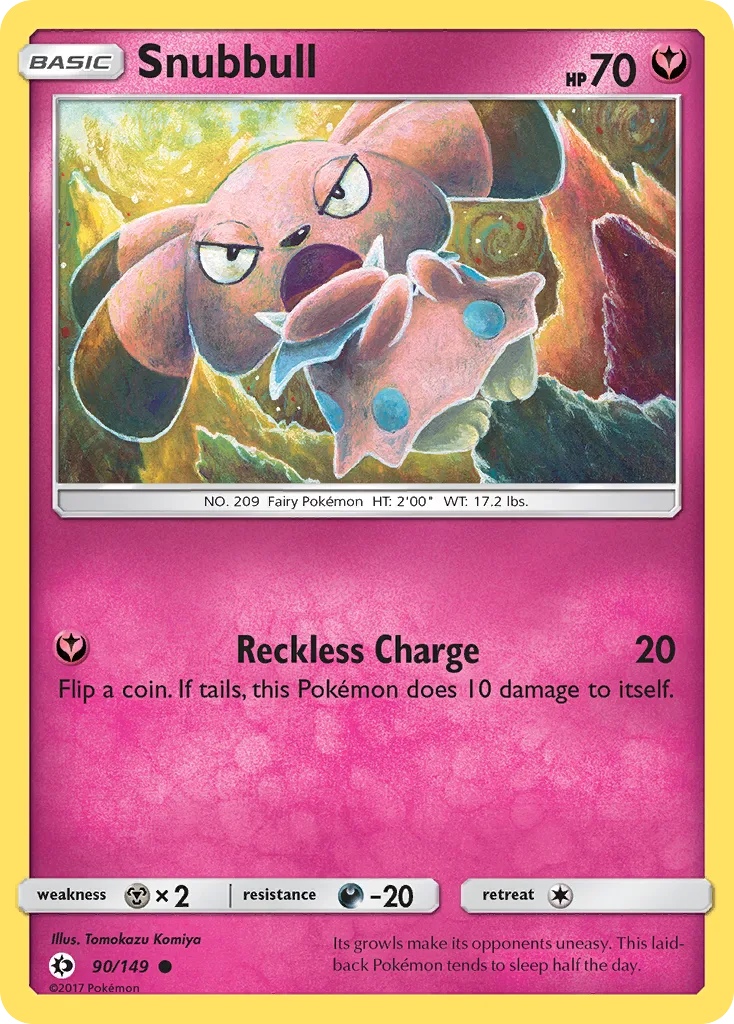 Snubbull, Sun & Moon #90/149