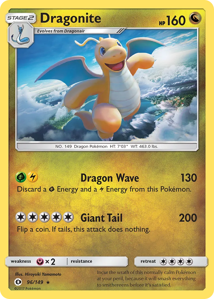 Dragonite, Sun & Moon #96/149