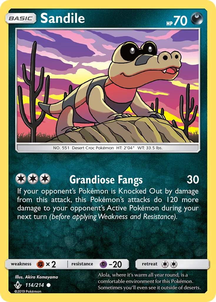 Sandile, Unbroken Bonds #114/214