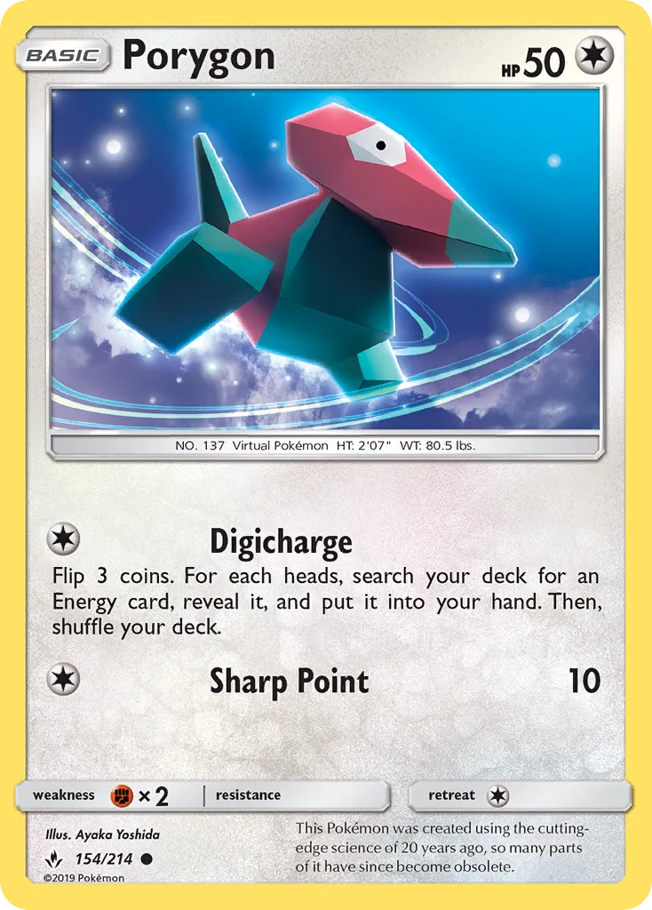 Porygon, Unbroken Bonds #154/214
