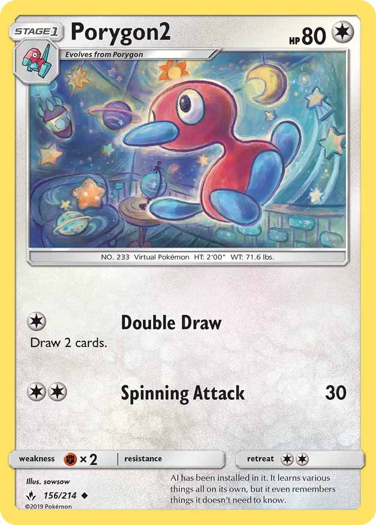 Porygon2, Unbroken Bonds #156/214