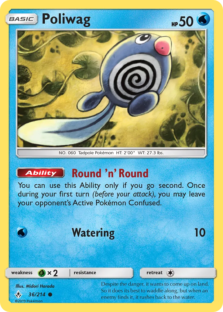 Poliwag, Unbroken Bonds #36/214