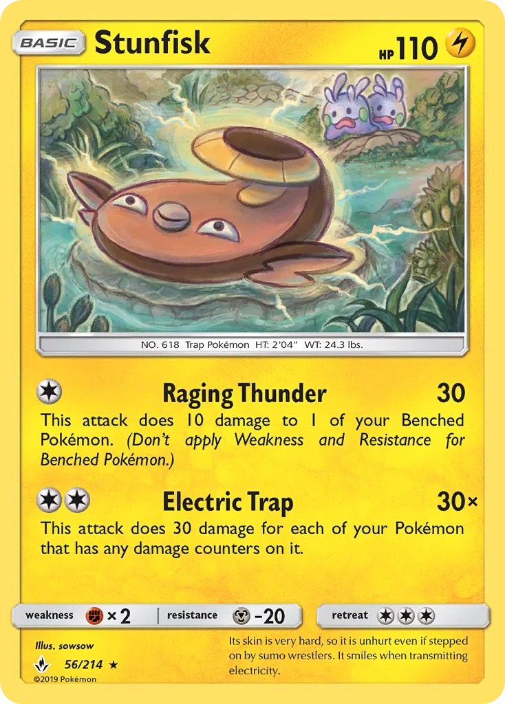 Stunfisk, Unbroken Bonds #56/214