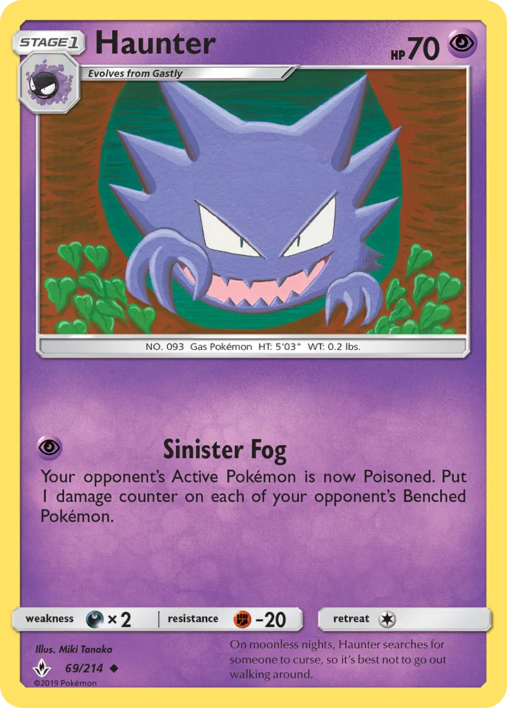 Haunter, Unbroken Bonds #69/214