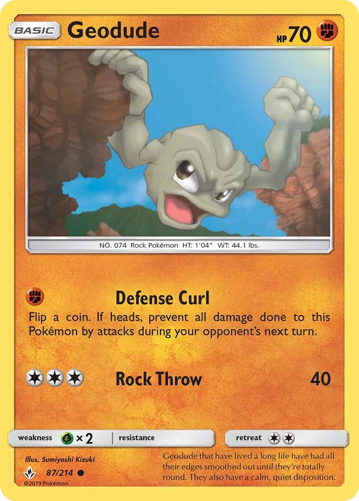 Geodude, Unbroken Bonds #87/214