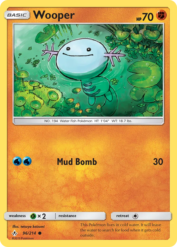 Wooper, Unbroken Bonds #96/214