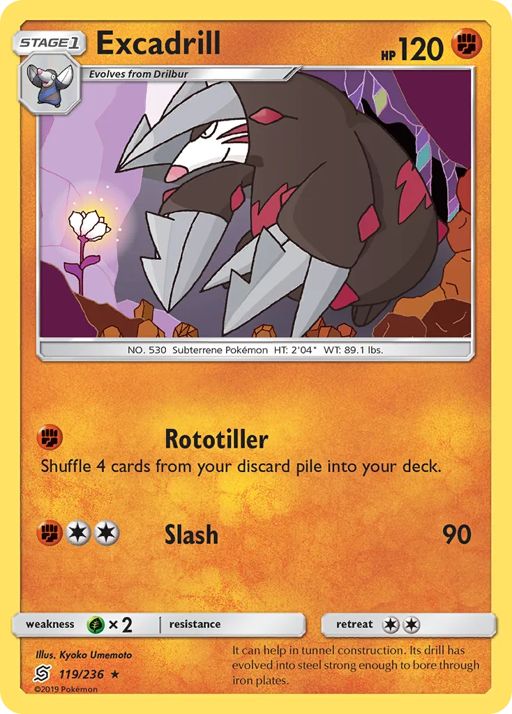 Excadrill, Unified Minds #119/236