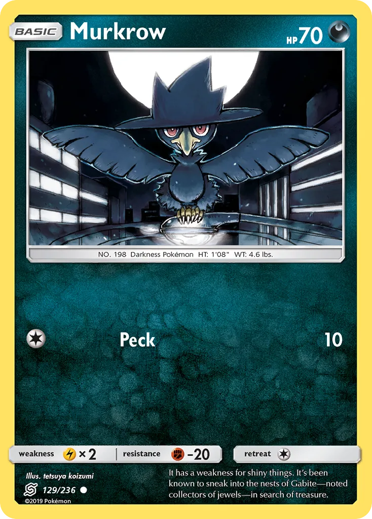 Murkrow, Unified Minds #129/236