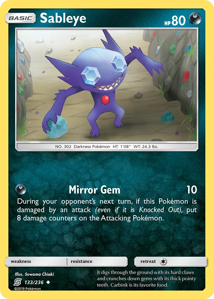 Sableye, Unified Minds #133/236