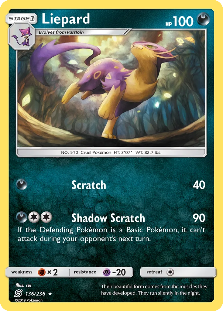 Liepard, Unified Minds #136/236