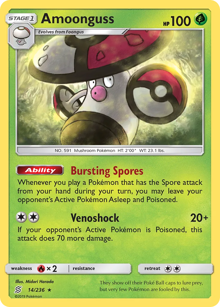Amoonguss, Unified Minds #14/236