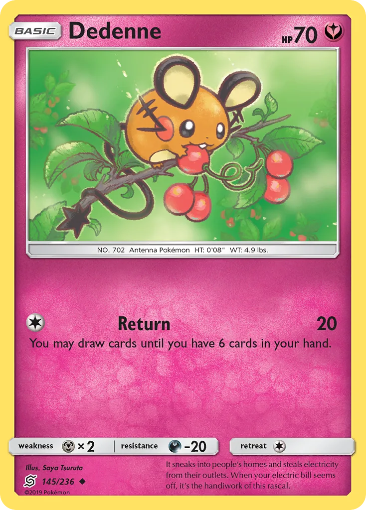 Dedenne, Unified Minds #145/236